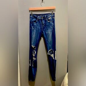 American eagle perfect distressed jean